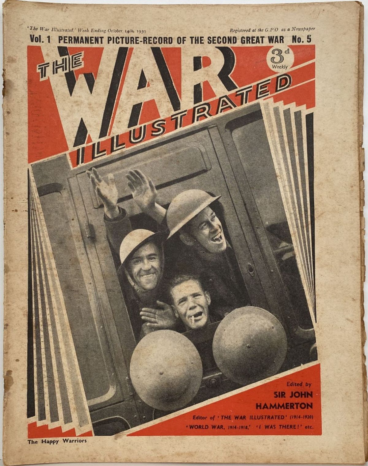 THE WAR ILLUSTRATED - Vol 1, No 5, 14th Oct 1939