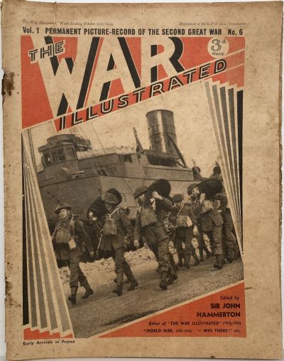 THE WAR ILLUSTRATED - Vol 1, No 6, 21st Oct 1939 