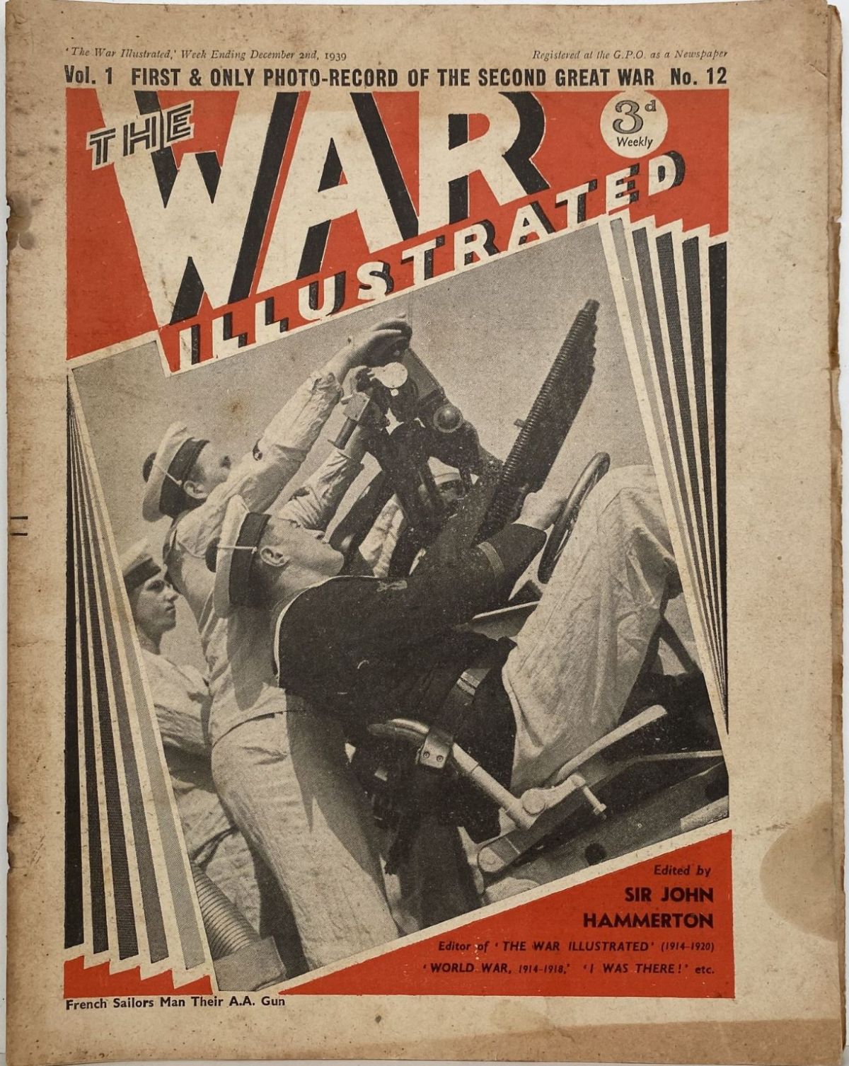 THE WAR ILLUSTRATED - Vol 1, No 12, 2nd Dec 1939