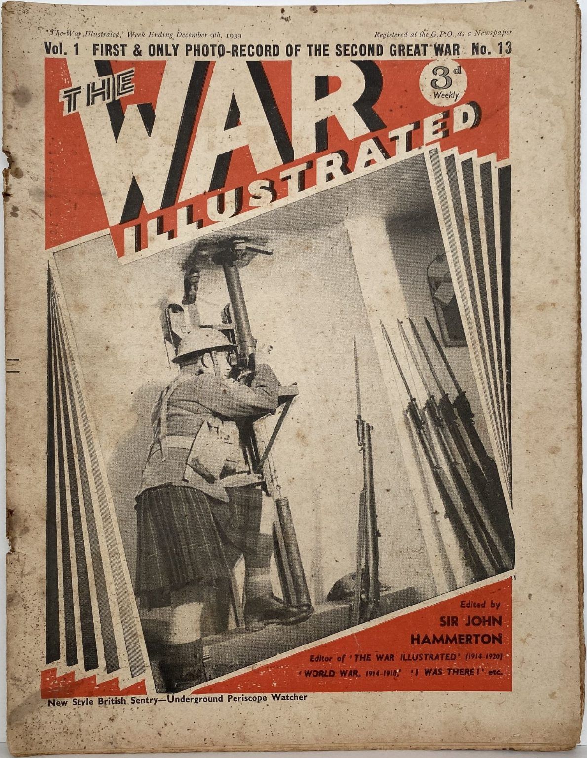 THE WAR ILLUSTRATED - Vol 1, No 13, 9th Dec 1939