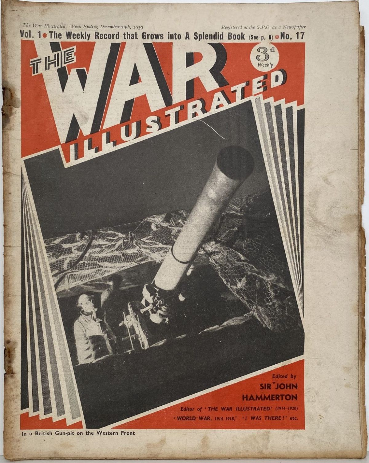 THE WAR ILLUSTRATED - Vol 1, No 17, 29th Dec 1939