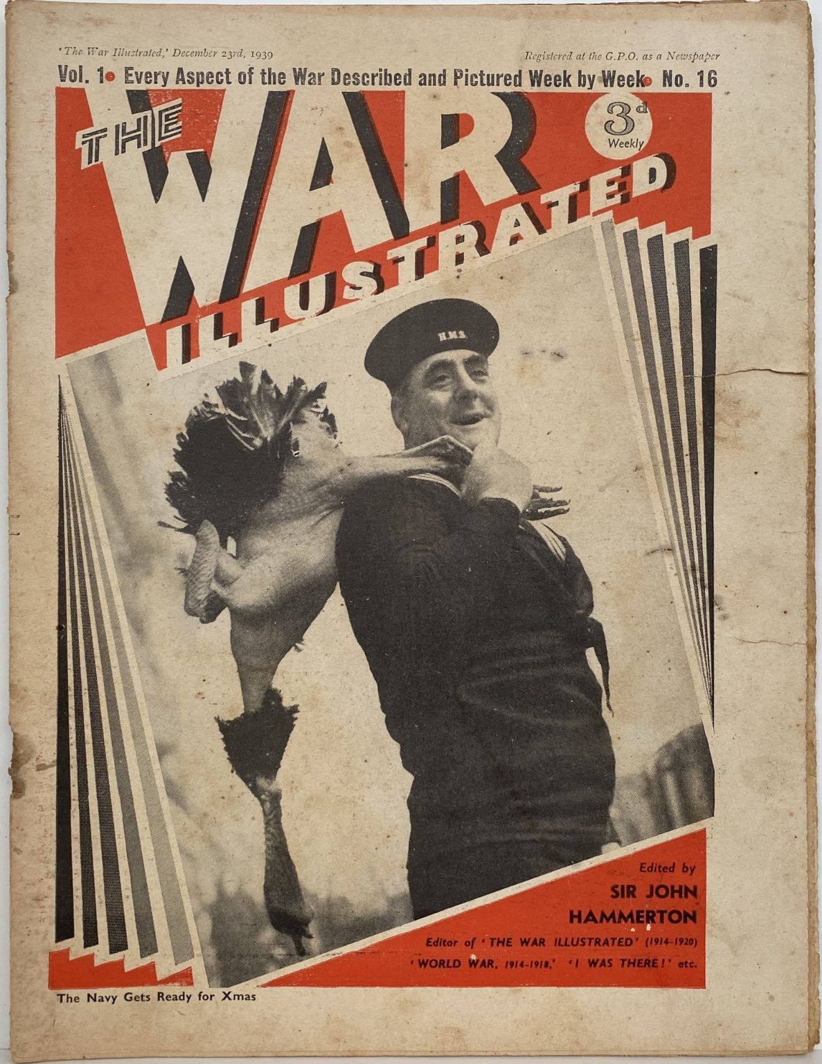 THE WAR ILLUSTRATED - Vol 1, No 16, 23rd Dec 1939