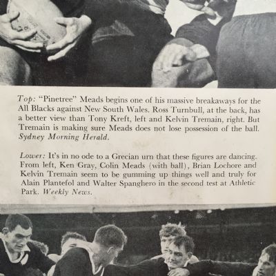 ALL BLACK POWER: Terry Mclean On Rugby