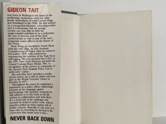 NEVER BACK DOWN: Biography of Gideon Tait