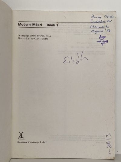 MODERN MAORI: A Language Course - Books 1+2