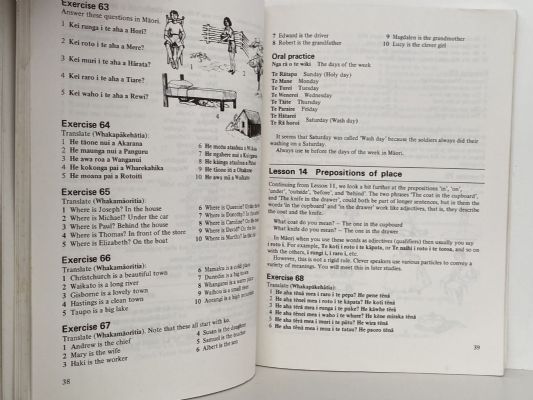 MODERN MAORI: A Language Course - Books 1+2
