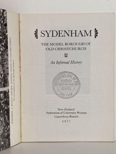 SYDENHAM: The Model Borough of Old Christchurch