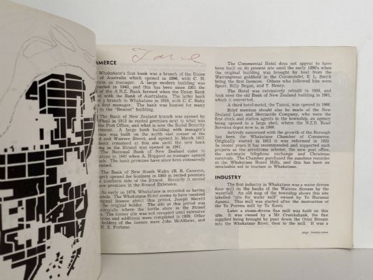 WHAKATANE 1917-1967: An historical survey of the Town