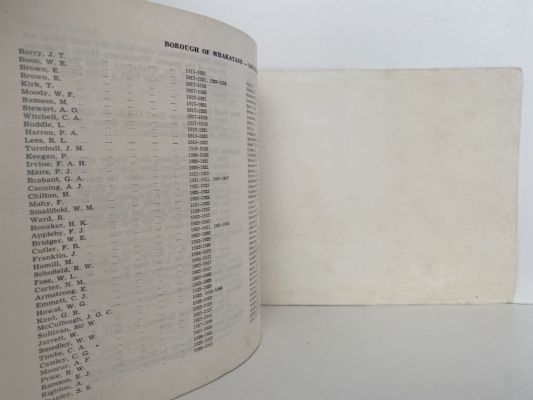 WHAKATANE 1917-1967: An historical survey of the Town