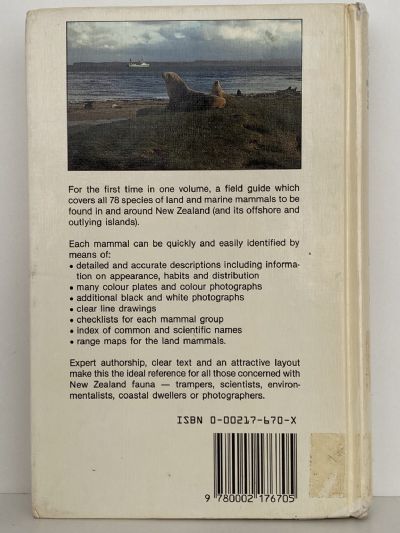 MAMMALS OF NEW ZEALAND: A complete guide to all species of land and marine mammals