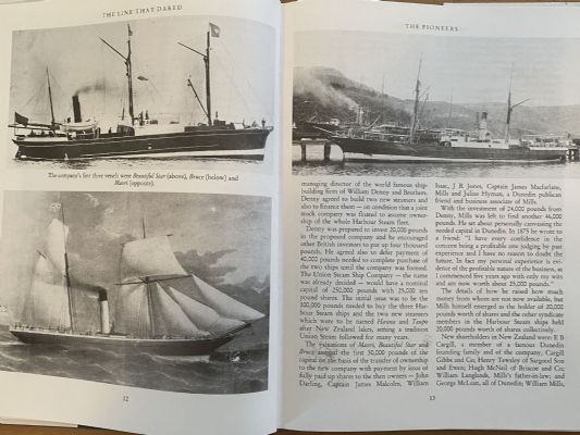 THE LINE THAT DARED: A History of the Union Steam Ship Company