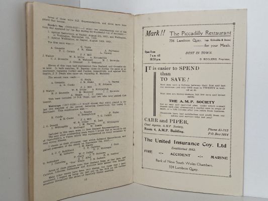 RANFURLY SHIELD: The Record 1902 - 1930