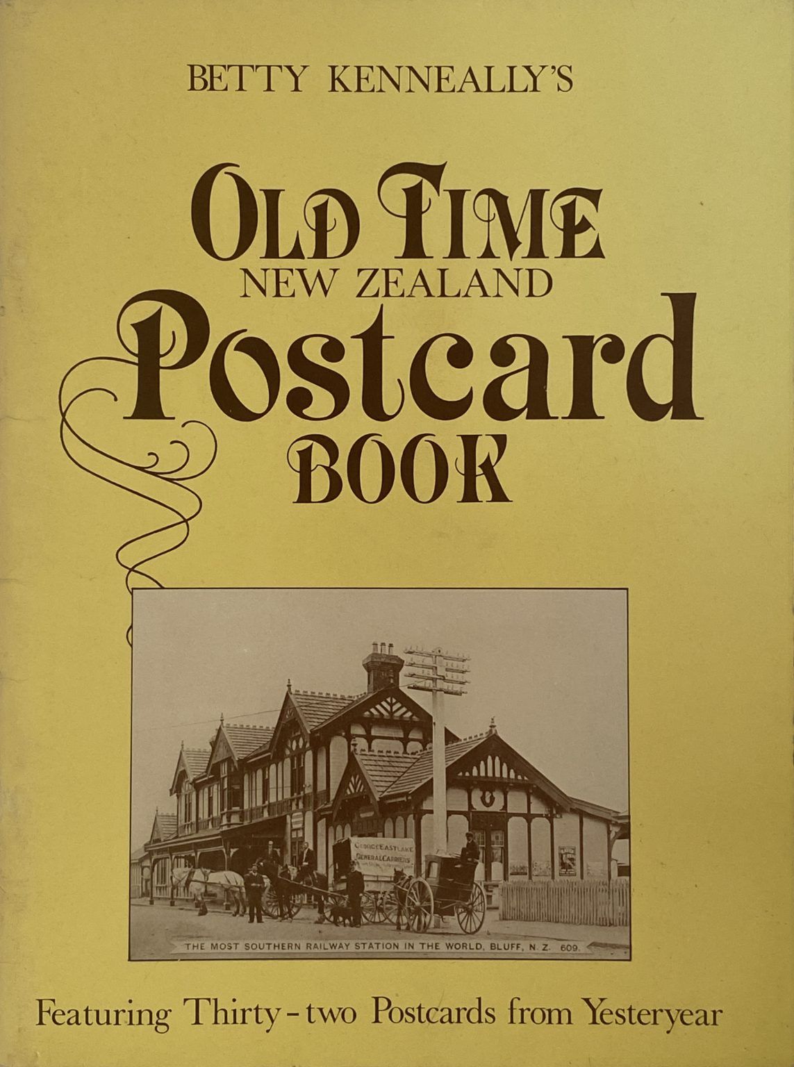 OLD TIME NEW ZEALAND POSTCARD BOOK