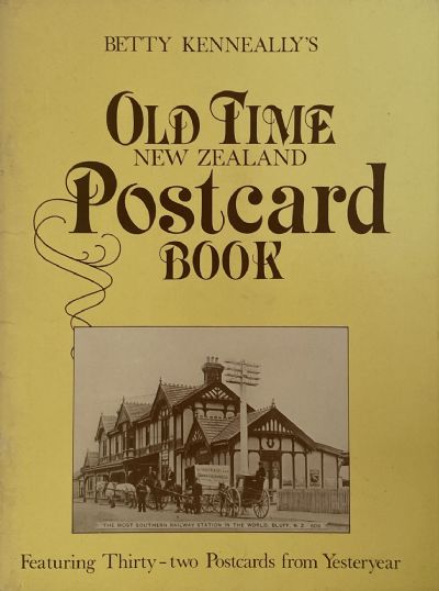 OLD TIME NEW ZEALAND POSTCARD BOOK 