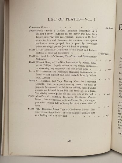 3x THE BOOK OF ELECTRICAL INSTALLATIONS: Light, Power, Traction