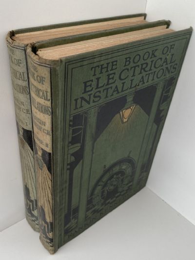 3x THE BOOK OF ELECTRICAL INSTALLATIONS: Light, Power, Traction