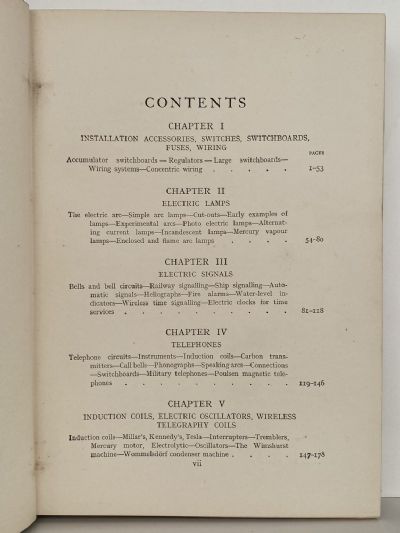 3x THE BOOK OF ELECTRICAL INSTALLATIONS: Light, Power, Traction