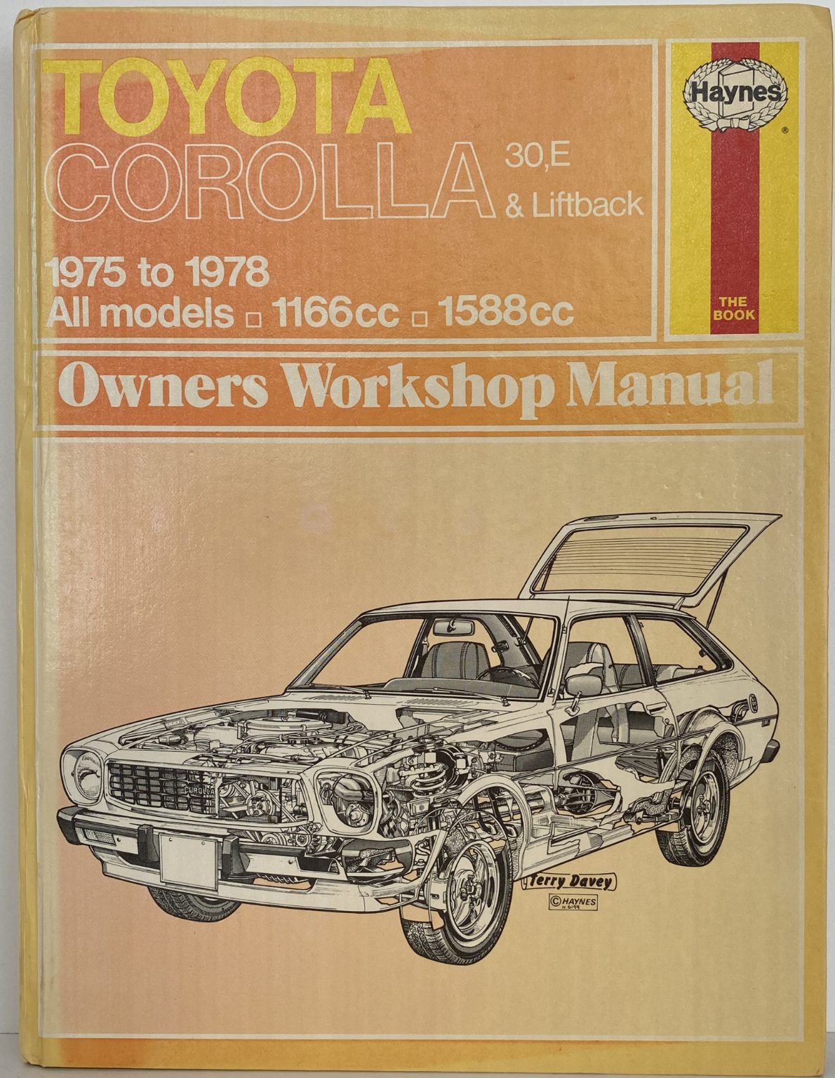 TOYOTA COROLLA 30E & Liftback 1975 to 1978 - Owners Workshop Manual