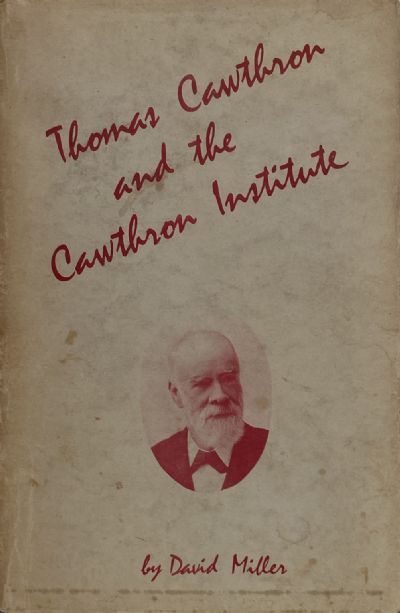 THOMAS CAWTHRON and the Cawthron Institute 
