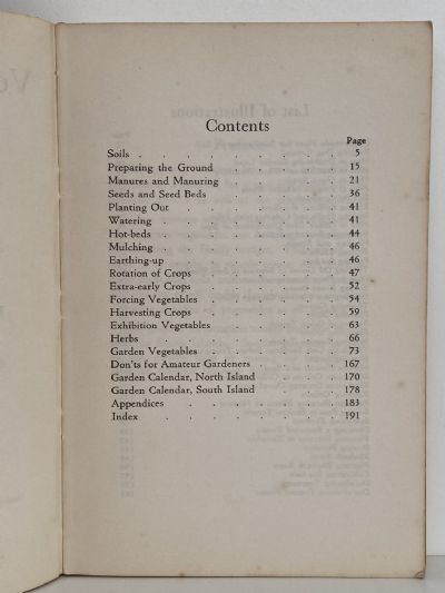 VEGETABLE GROWING In New Zealand: Sixth Edition