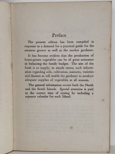 VEGETABLE GROWING In New Zealand: Sixth Edition