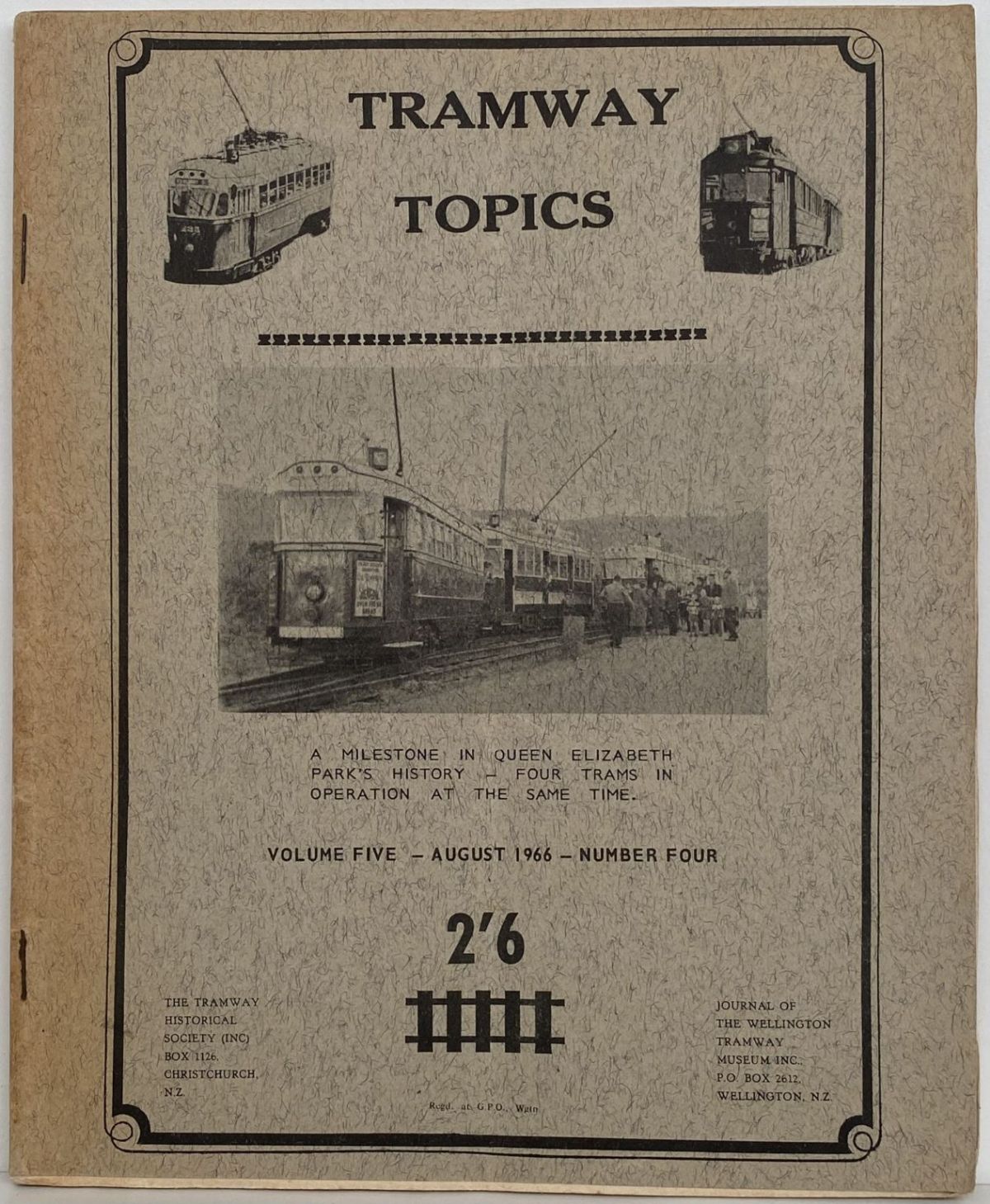TRAMWAY TOPICS Vol 5, No 4, August 1966