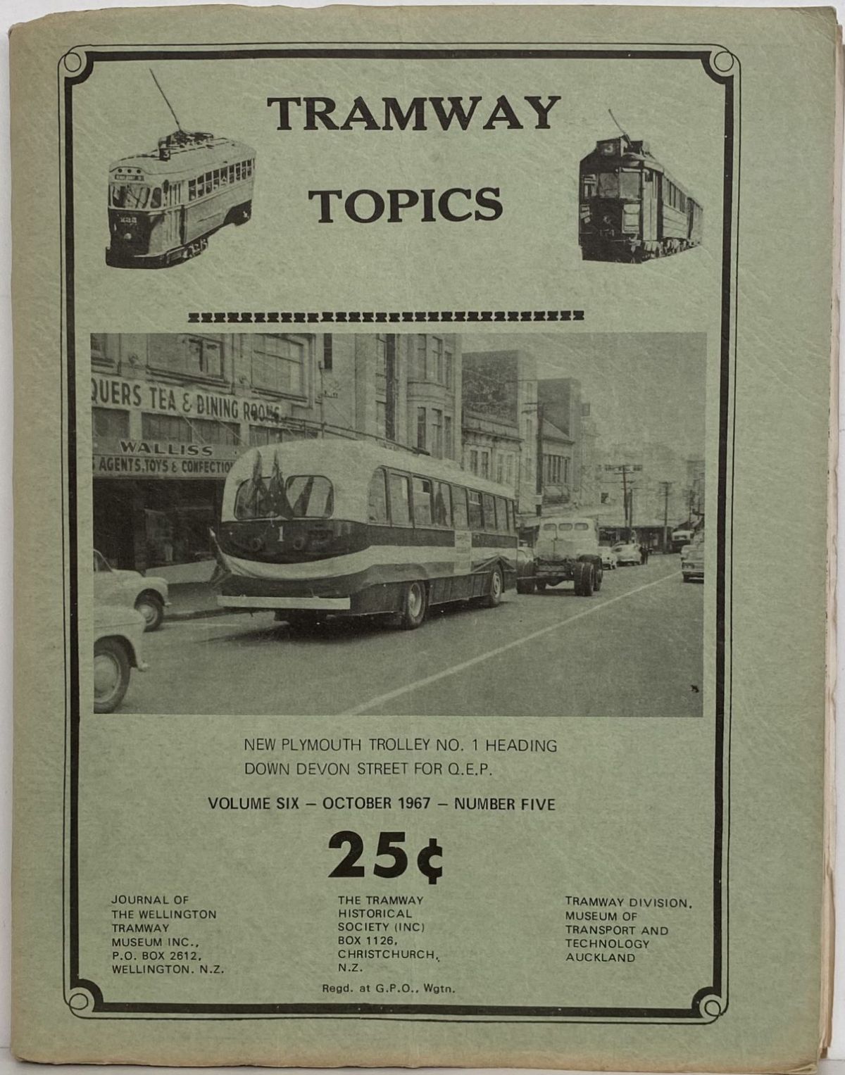 TRAMWAY TOPICS Vol 6, No 5, October 1967