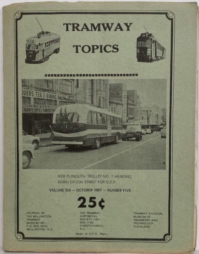 TRAMWAY TOPICS Vol 6, No 5, October 1967 