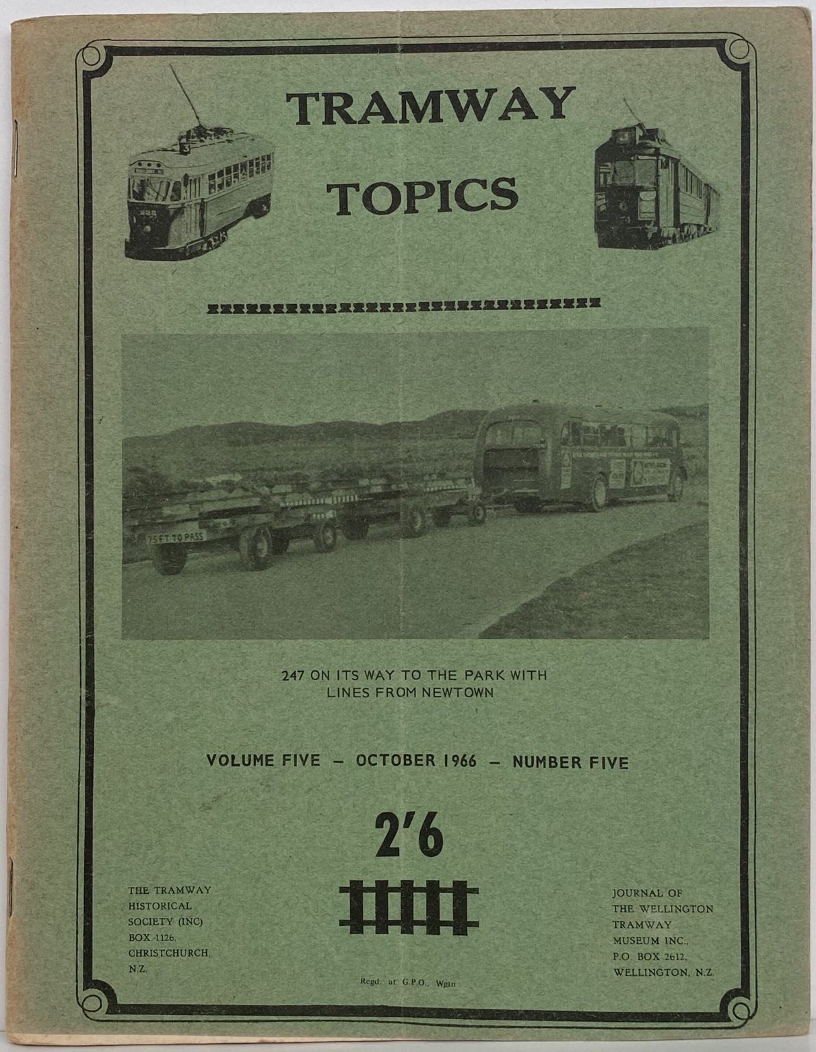 TRAMWAY TOPICS Vol 5, No 5, October 1966