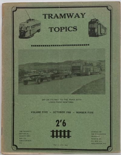 TRAMWAY TOPICS Vol 5, No 5, October 1966 