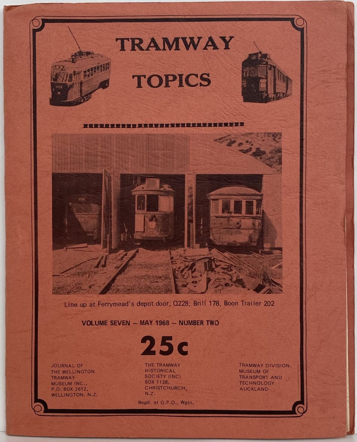 TRAMWAY TOPICS Vol 7, No 2, May 1968