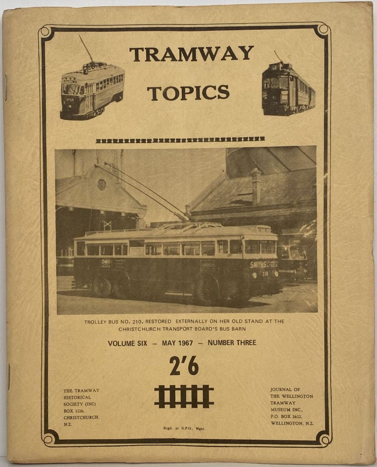 TRAMWAY TOPICS Vol 6, No 3, May 1967