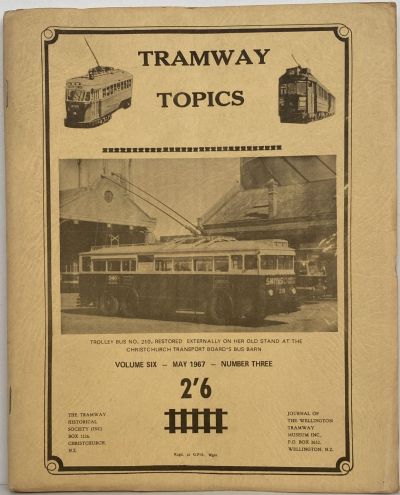 TRAMWAY TOPICS Vol 6, No 3, May 1967 