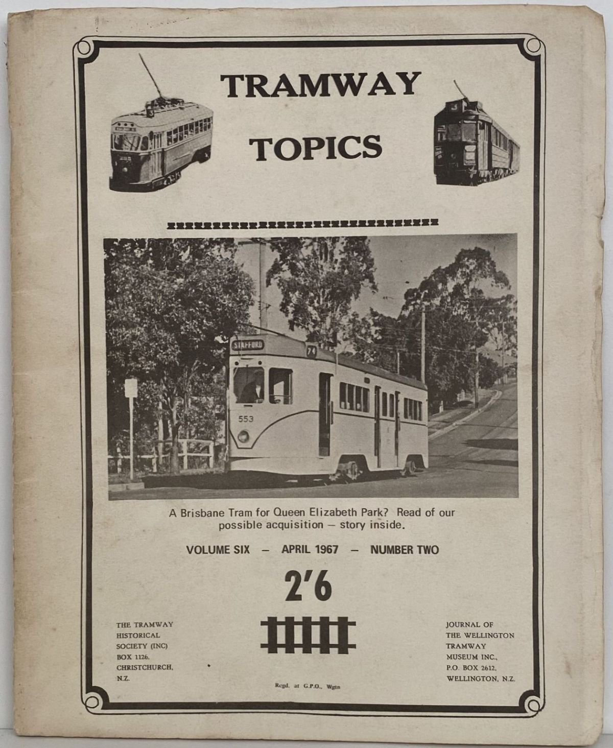TRAMWAY TOPICS Vol 6, No 2, April 1967