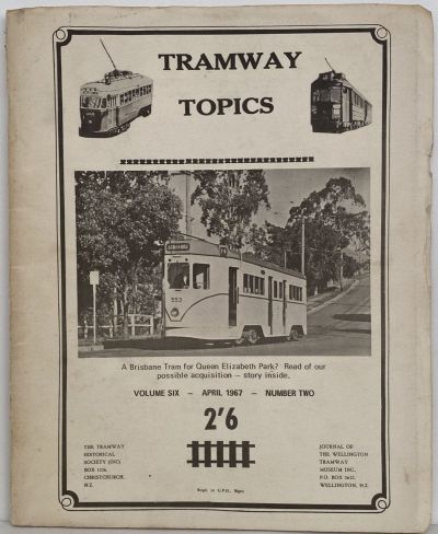 TRAMWAY TOPICS Vol 6, No 2, April 1967 