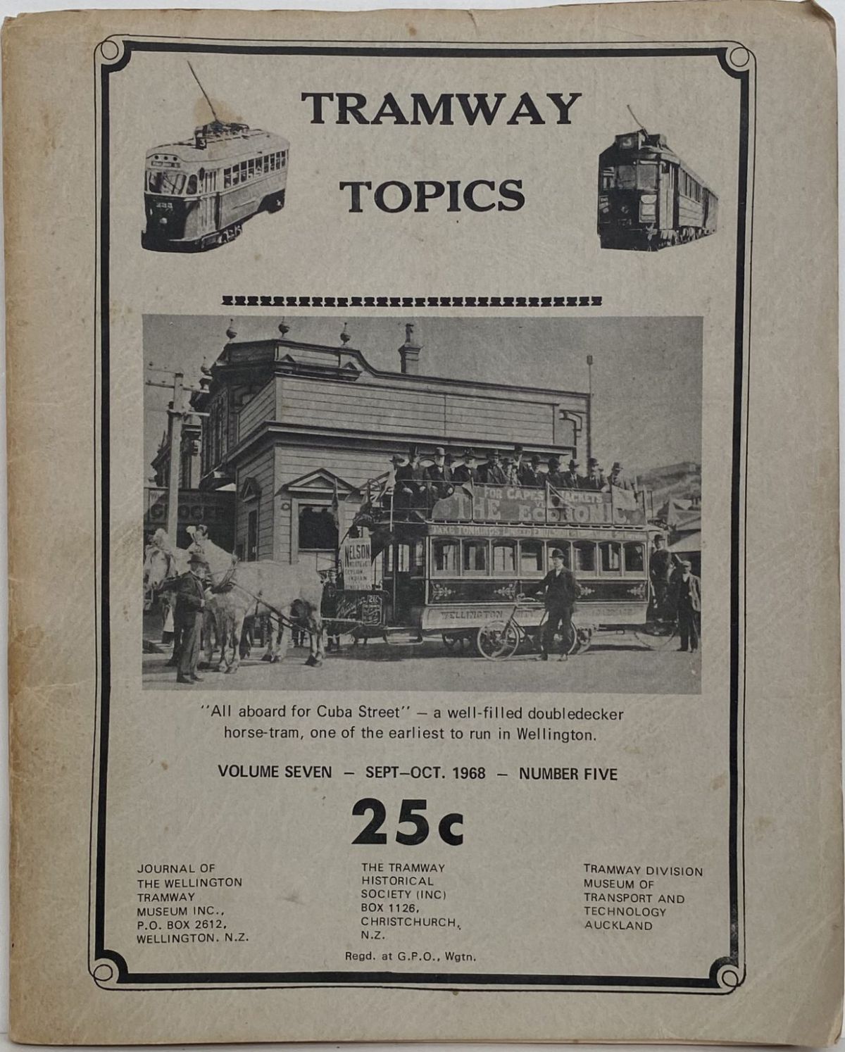 TRAMWAY TOPICS Vol 7, No 5, September-October 1968