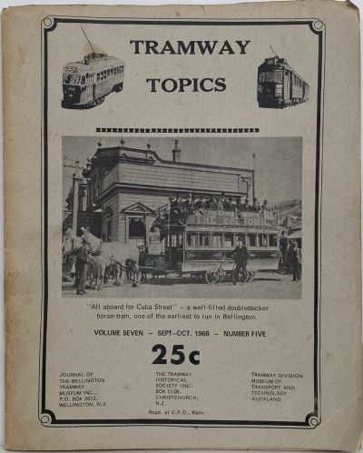TRAMWAY TOPICS Vol 7, No 5, September-October 1968 