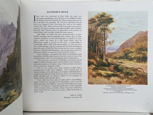 NEW ZEALAND'S ROMANTIC LANDSCAPE - Paintings by John Gully