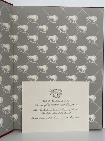 BOLD CENTURY 1859 - 1959: New Zealand Insurance Company