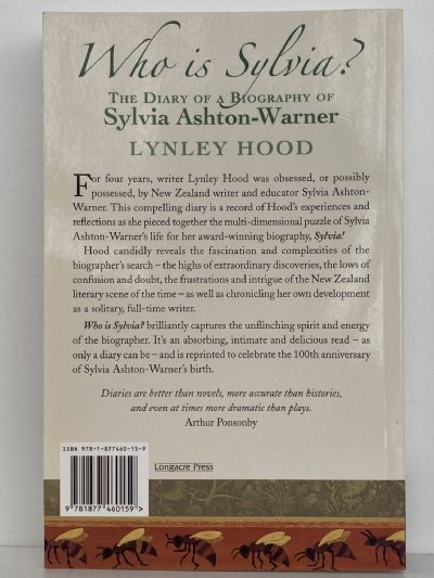 WHO IS SYLVIA? The Diary of a Biography of Sylvia Ashton Warner