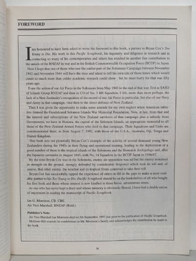 PACIFIC SCRAPBOOK 1943 - 1947: History of a young Corsair pilot