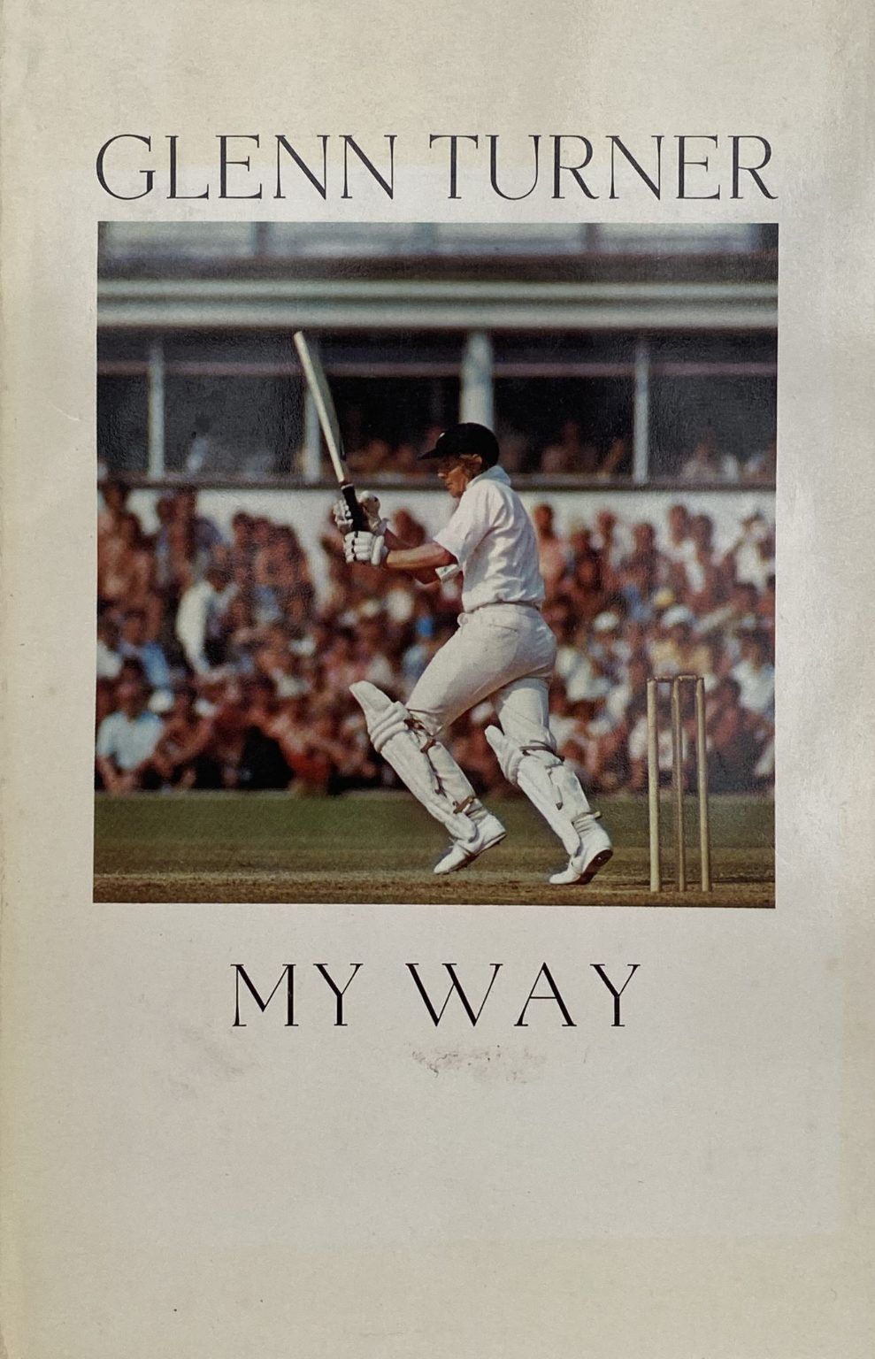 MY WAY: Glenn Turner