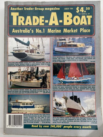 VINTAGE MAGAZINE: Trade-A-Boat, Australia - March 1994