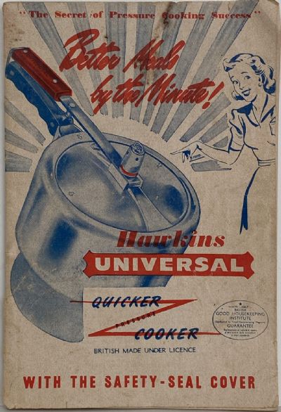 VINTAGE COOK BOOK: Hawkins Universal Cooker 
