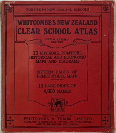 Whitcombe's New Zealand Clear School Atlas 