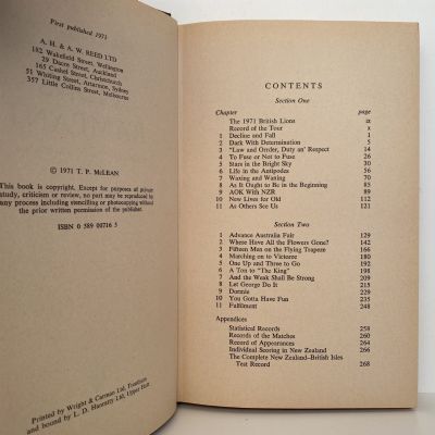 LIONS RAMPANT: The 1971 Lions tour of Australia and New Zealand