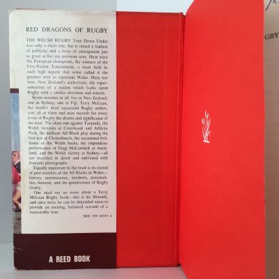 RED DRAGONS OF RUGBY: Welsh-All-Black Encounters From 1905-69