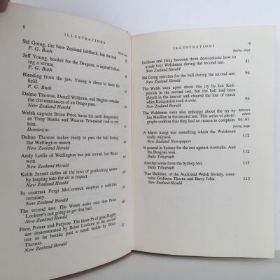 RED DRAGONS OF RUGBY: Welsh-All-Black Encounters From 1905-69