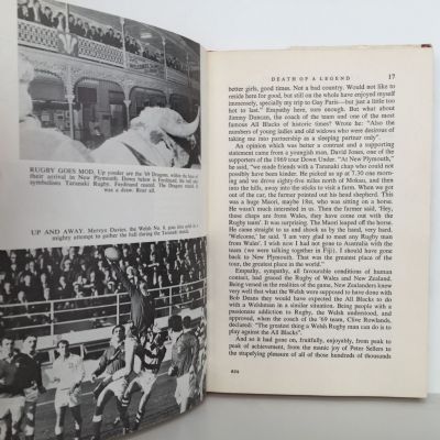 RED DRAGONS OF RUGBY: Welsh-All-Black Encounters From 1905-69