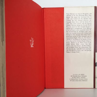 RED DRAGONS OF RUGBY: Welsh-All-Black Encounters From 1905-69